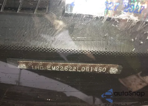 2002 Honda Civic Lx из США, поврежденный, VIN 1HGEM22522L061450